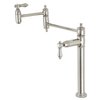 Kingston Brass Deck Mount Pot Filler, Polished Nickel KS3706BAL